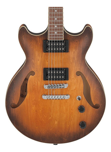 Guitarra Semi-acústica Ibanez Am53 Tobacco Flat