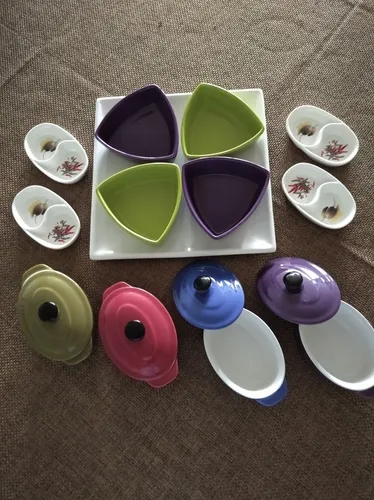 Combo Vajilla Colores Cítricos