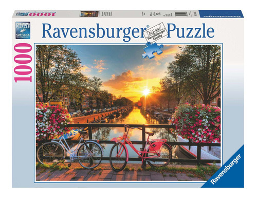 Puzzle Bicicletas En Amsterdam Ravensburger