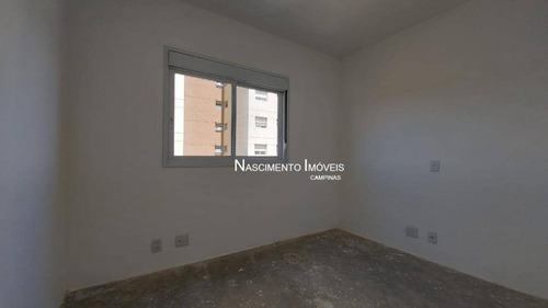 Apartamento Com 3 Suítes À Venda, 138 M² Por R$ 938.000 - Alphaville - Campinas/sp - Ap0762