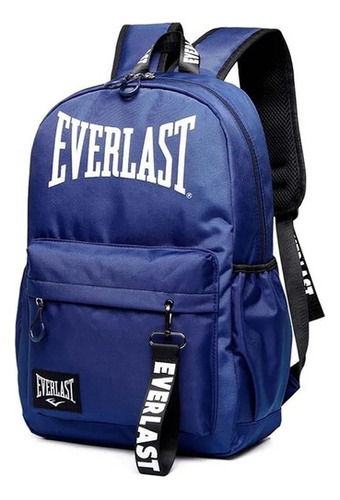 Mochila Everlast Urbana Bolsillo Anti Robo Llavero Unisex 