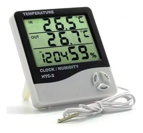 Imagen 1 de 1 de Termometro Higrometro Digital Sensor Temperatura Y Humedad