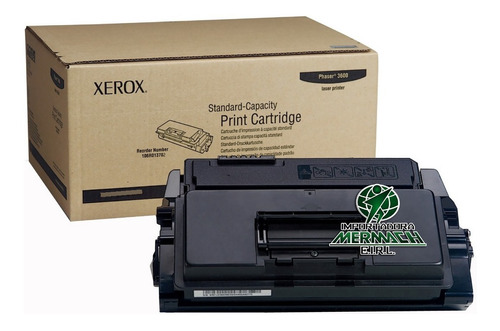 Tóner Xerox 106r01370 Negro Phaser 3600
