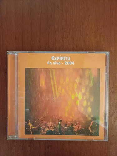 Espíritu - En Vivo 2004  Cd   Industria Argentina