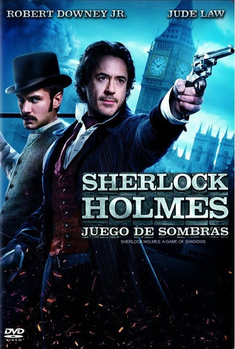 Sherlock Holmes 2 Dos Juego Sombras Downey Jr Pelicula Dvd