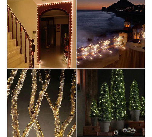 Guirnalda De Luces Con Forma De Hadas For Jardín Y Decorac