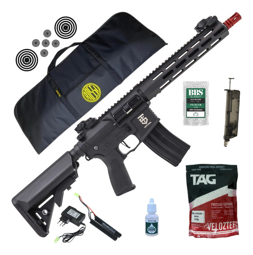 Fuzil De Airsoft Rossi Sentinel 10 Automático Elétrico 6mm