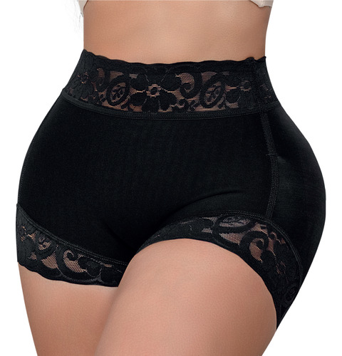Faja Panty Cachetero Negro Para Realce De GlĂșteos O-171 Negro 2xl