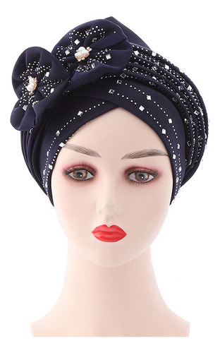 Jpd Beautiful Lady African Headwrap Sombrero Elegante
