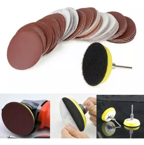 Kit De Lijado Para Mototool Taladro Rectificado 2 Pul 100 Pz