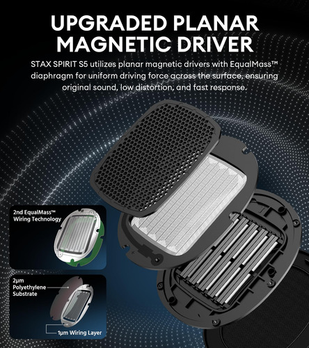 Auriculares Magnéticos Planos Inalámbricos Edifier Stax Spir