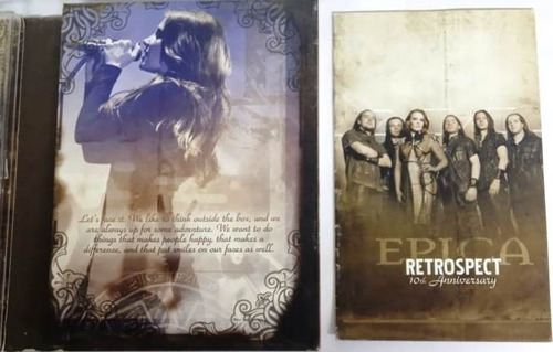 Epica - Retrospect Box 2 Dvds 3 Cds