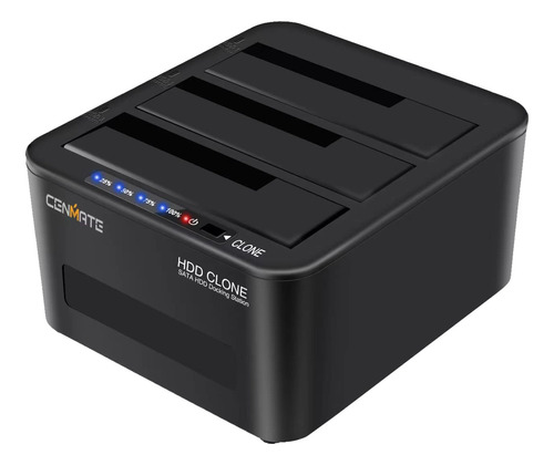 Estacion Acoplamiento Para Disco Duro 3 Bahia Usb 3.0 C Sata