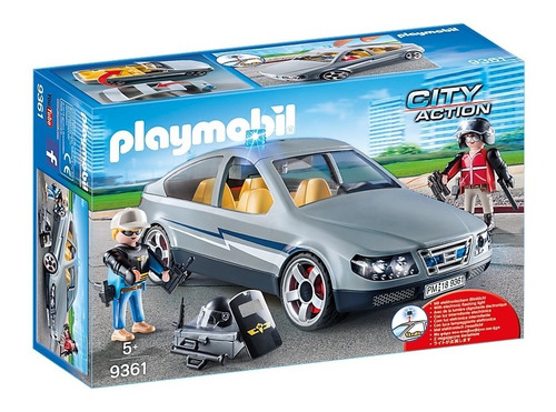 Playmobil Coche Civil De Las Fuerzas Especiales 9361 Edu