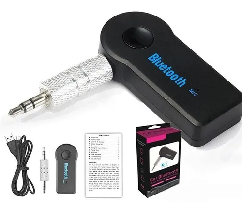 Receptor Bluetooth Auto Inalambrico Recargable Manos Libres