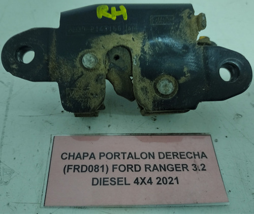 Chapa Portalón Derecha Ford Ranger 3.2 2021