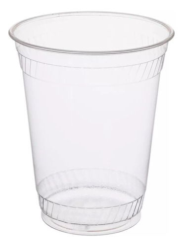 Vaso 7 Frappe Transparente Cristal Biodegradable Pla C/50