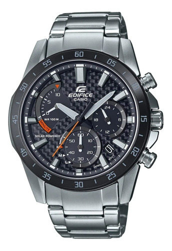 Reloj Casio Edifice Eqs-930db Acero Cronometro 