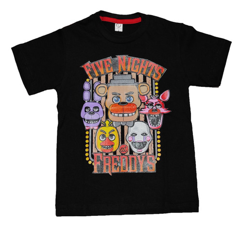 Remera Niño Five Nights At Freddys