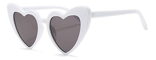 Mincl/fashion Love Heart Shaped Sunglasses Para Mujer G384a