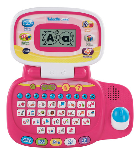 Laptop Vtech Tote And Go Rosa, Juguete Interactivo Portátil