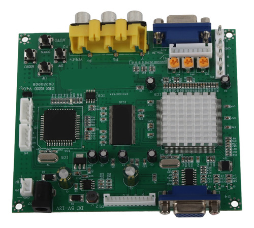 Placa Convertidora De Juegos Rgb/cga/ega/yuv A Vga Hd Video