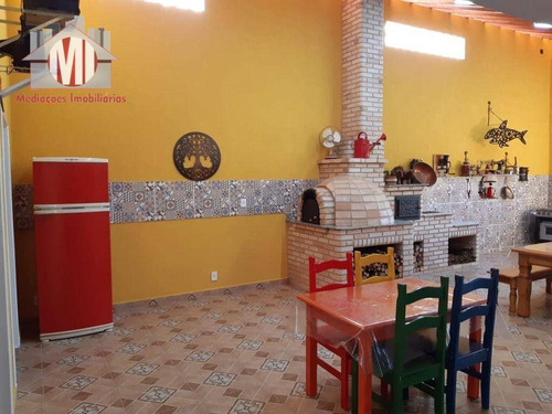 Imagem 28 de 30 de Linda Chácara Com 3 Dormitórios, Cozinha Caipira, Móveis Planejados, Paisagismo, Boa Localização, À Venda, 2000 M² Por R$ 490.000 - Pedra Bela/sp - Ch1054