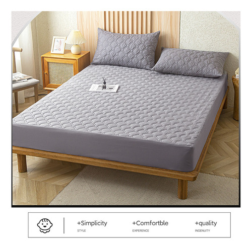 Impermeable Protector Cubre Colchón Funda De Almohadas King