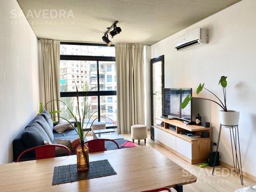 Imagen 2 de 19 de Departamento En Venta 2 Ambientes, 2 Baños, Edificio Alto Cañitas.