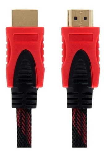 Cable Hdmi 1,5 Mts 1080p Mallado V1.4 Filtros Puntas Doradas