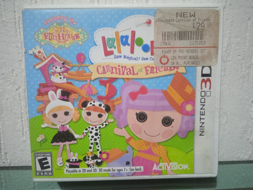 Videojuego Lalaloopsy Nintendo 3ds