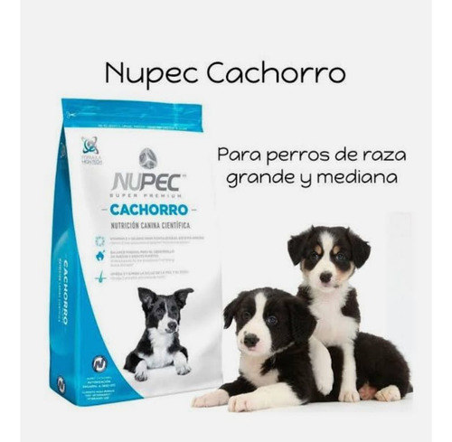 Nupec Super Premium Perro Cachorro 15kg Raza Mediana Grande 