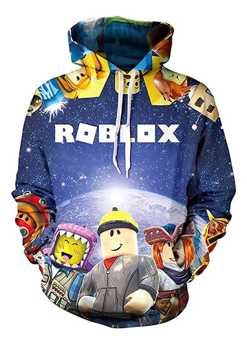 M Niños Roblox Sudadera Con Capucha Impresión 3d Dibujos