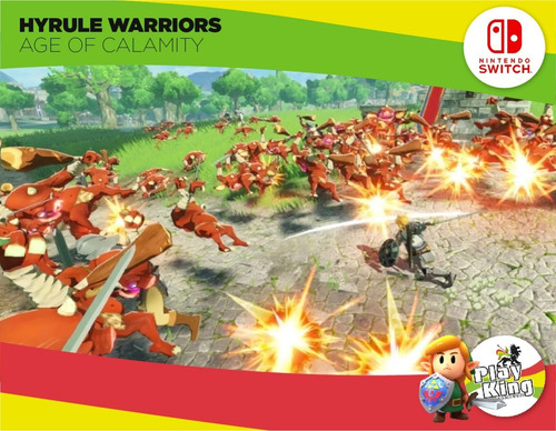 Imagen 6 de 10 de Hyrule Warriors: Age Of Calamity Nintendo Switch Playking
