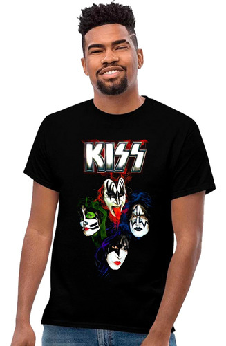 Playera Kiss Diseño 06 Rock Grupos Musicales Beloma