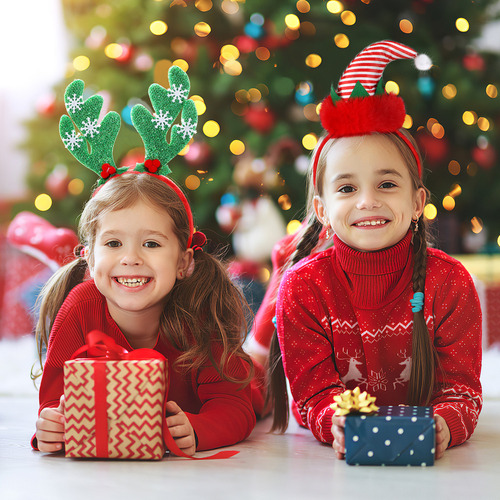 Diadema De Árbol De Navidad Diadema Navideñay