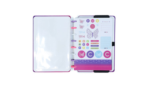 Caderno Inteligente Butterfly By Barbara Bandeira Tamanho A5