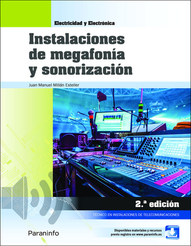 Libro Instalaciones De Megafonia Y Sonorizacion 2.âª Edic...