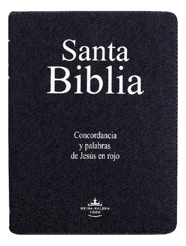 Biblia Reina Valera 1960 Grande Letra Gigante Mezclilla Rosa