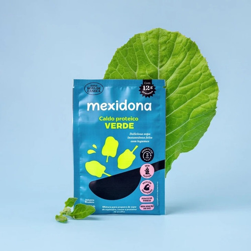 Sopa Instantânea Natural Sabor Caldo verde Mexidona Sem Glúten
