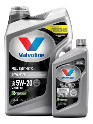 Valvoline Advanced 5w20 Sintético X 6lts