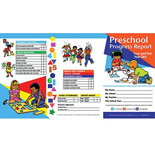 Informe De Progreso Preescolar (niños De 4 Y 5 Años)