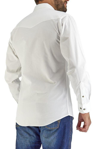 Imagen 2 de 5 de Camisa Vaquera Wrangler Hombre Manga Larga 011