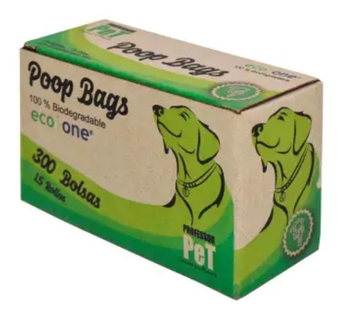 Bolsas Biodegradables Para Heces De Perro Poop Bags 300 Pzas