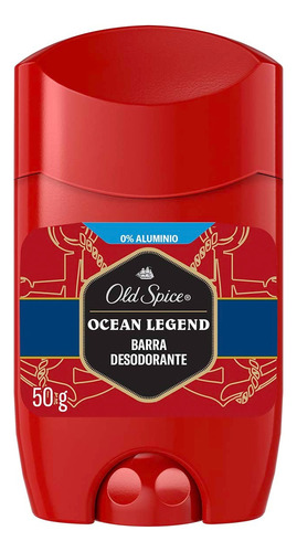 Desodorante Old Spice En Barra Ocean Legend 50 G