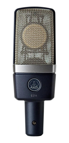 Imagem 1 de 3 de Microfone AKG C214 condensador  cardióide preto
