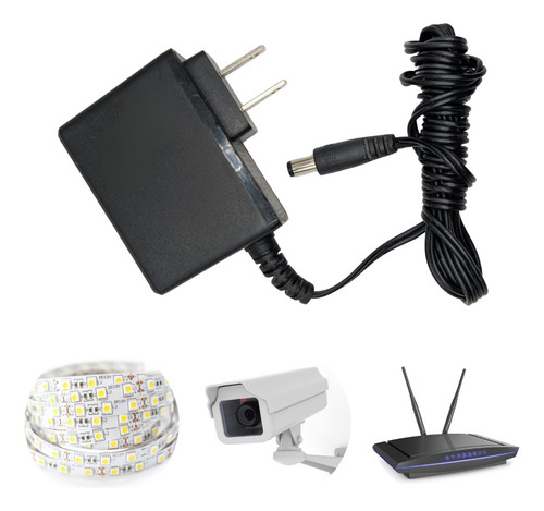 10 Adaptadores Eliminador Corriente Fuente 12v 1.5a Amperes