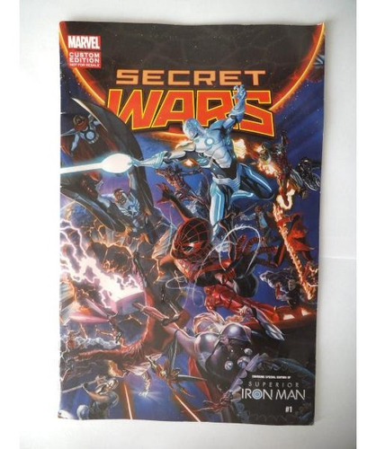 Secret Wars 01 Custom Edition  Marvel Comics Ingles