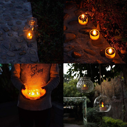 Imagen 4 de 4 de 2 Lamparas Solares Con Luz Led Para Jardin
