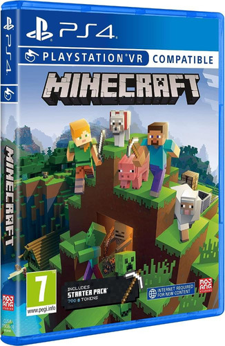 Minecraft Starter Pack Collection - Ps4 (físico)